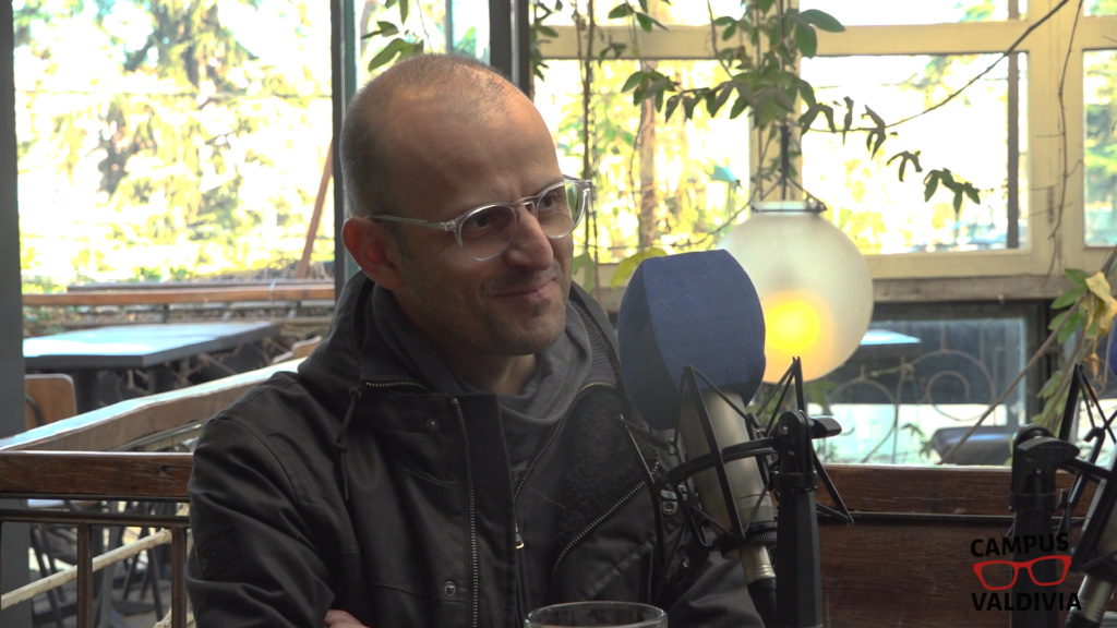Fabián Barros en Campus Valdivia