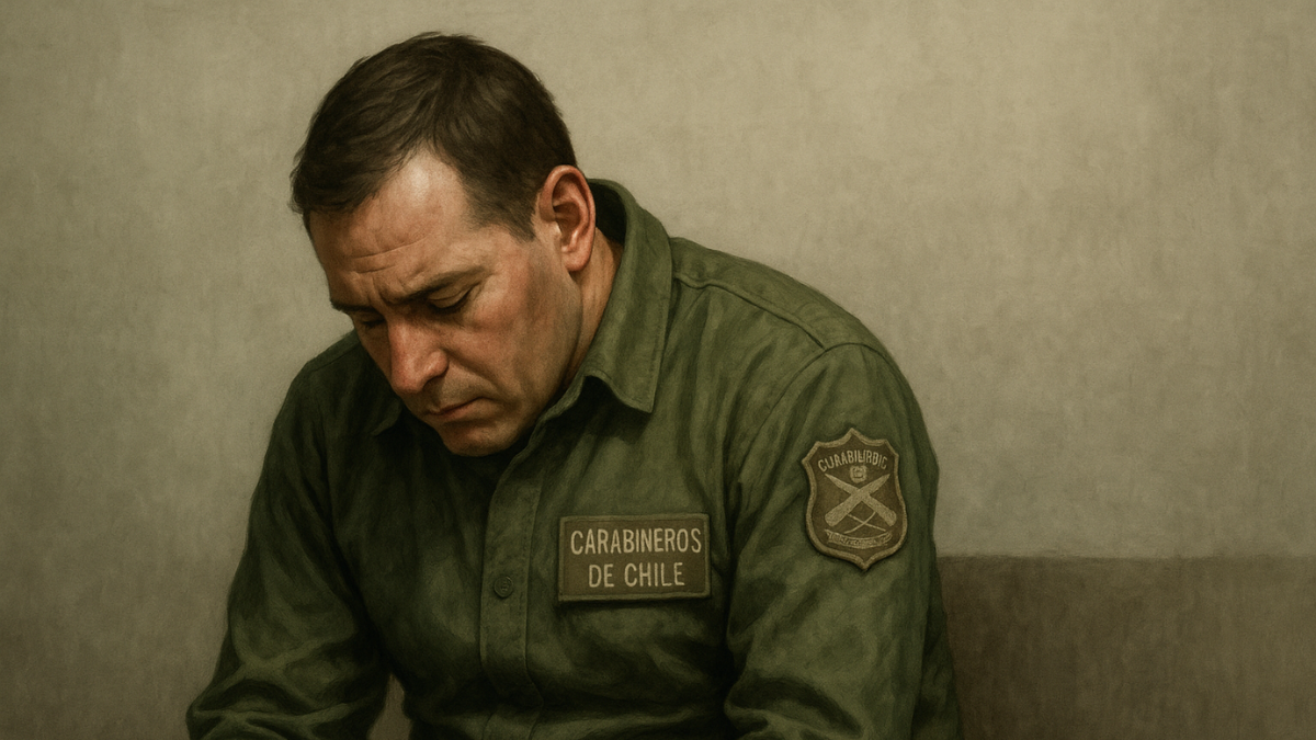 El precio del deber: Abusos, acoso y crisis de salud mental al interior de Carabineros Todas las fotografías que ilustran esta nota fueron creadas con IA